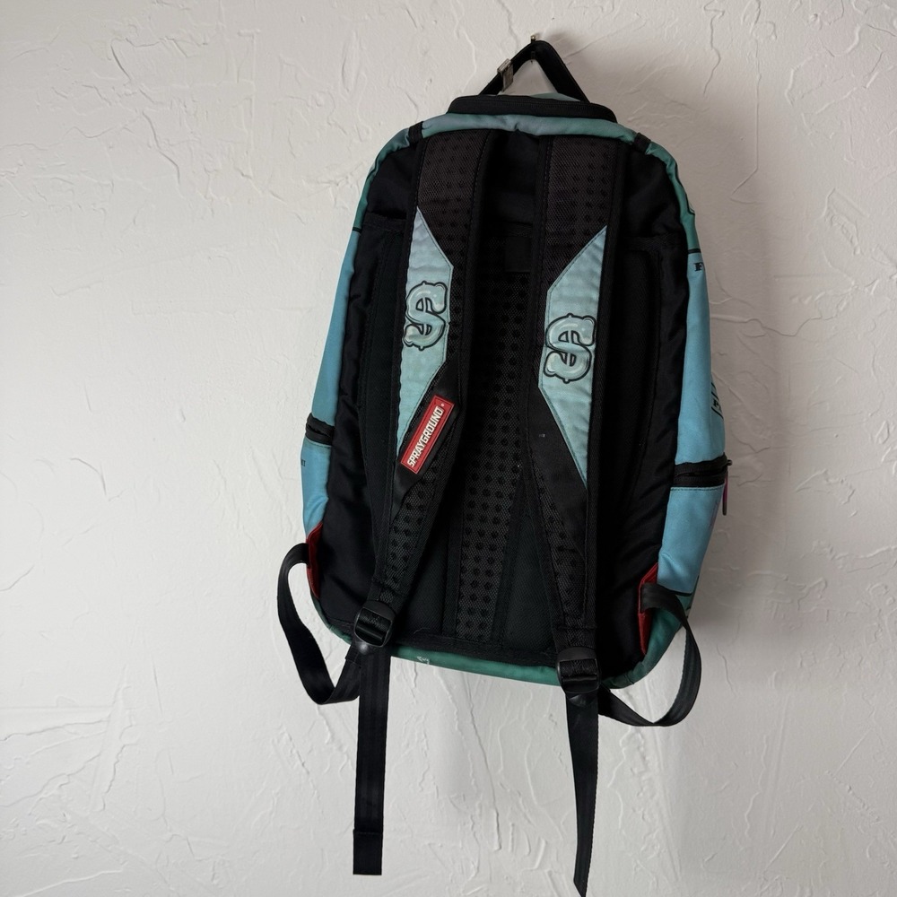 Sprayground Gummy Money Backpack Limited Edition Pink Bear Money Graphic Rare - Picture 3 of 13